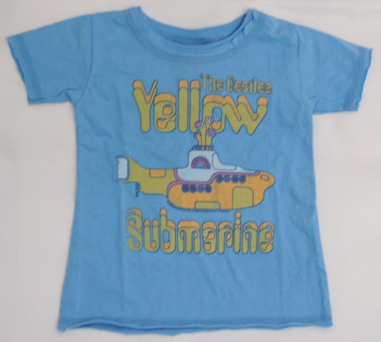 Picture of Beatles T-Shirt: Junk Food: - Infant Yellow Sub in Blue