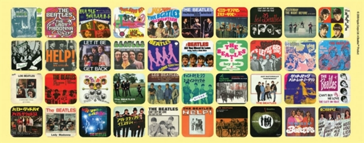 Picture of Beatles Lamp Shades: Singles Covers Lamp