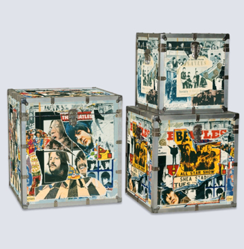 beatles luggage set