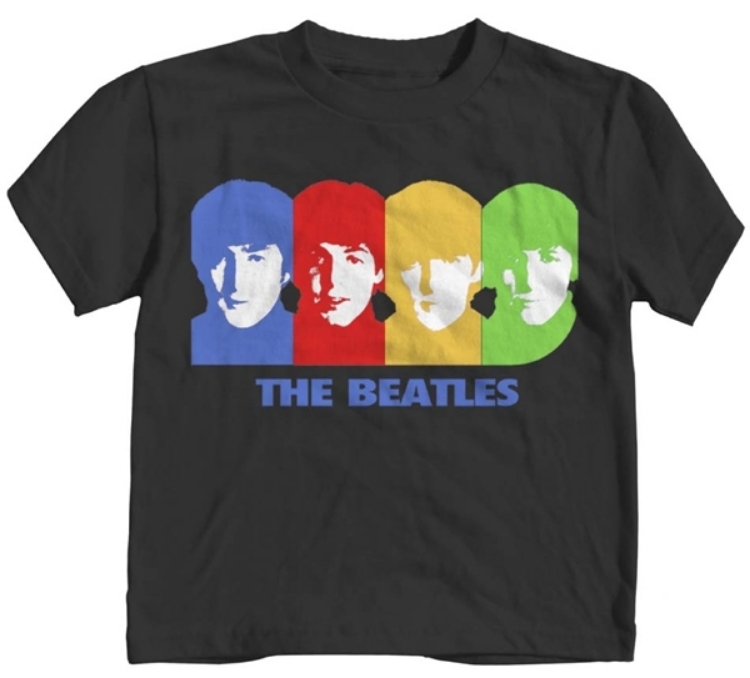 Picture of Beatles T-Shirt: Beatles Toddler Hard Day's Color