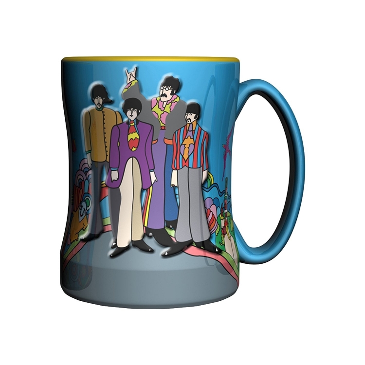 Picture of Beatles Mug: Yellow Submarine Relief