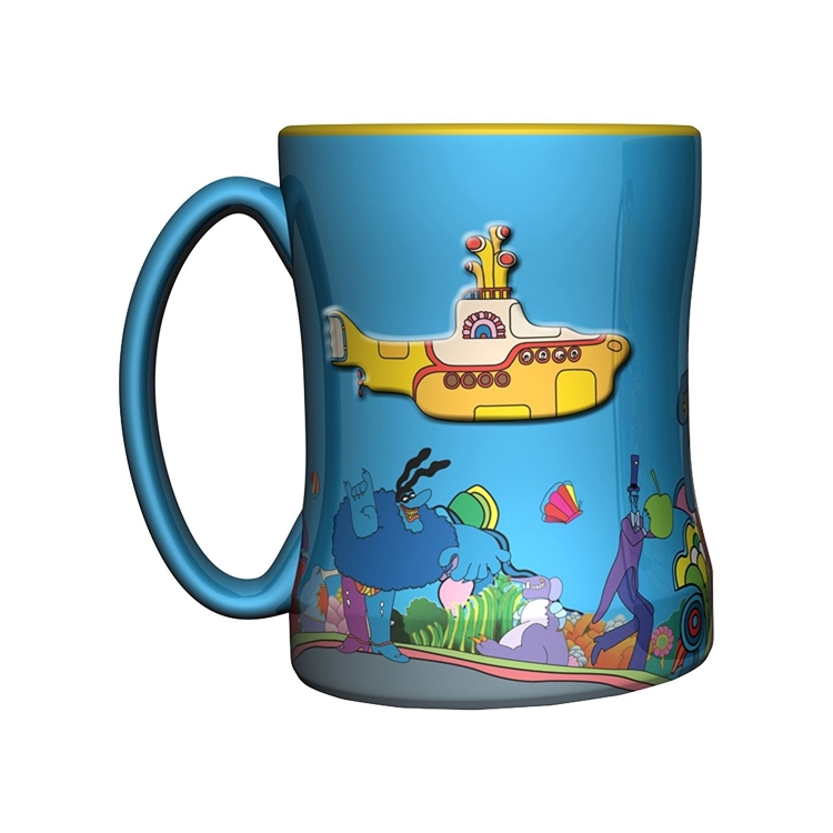 Picture of Beatles Mug: Yellow Submarine Relief