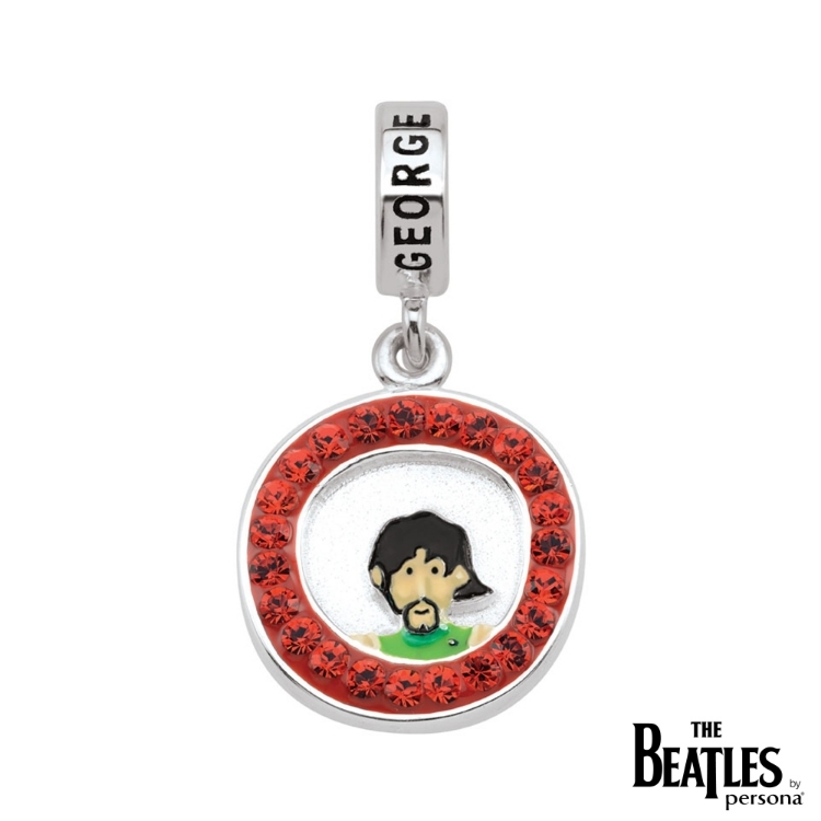 Picture of Beatles Jewelry: Beatles Charms  - George Harrison Yellow Submarine Cartoon Charm