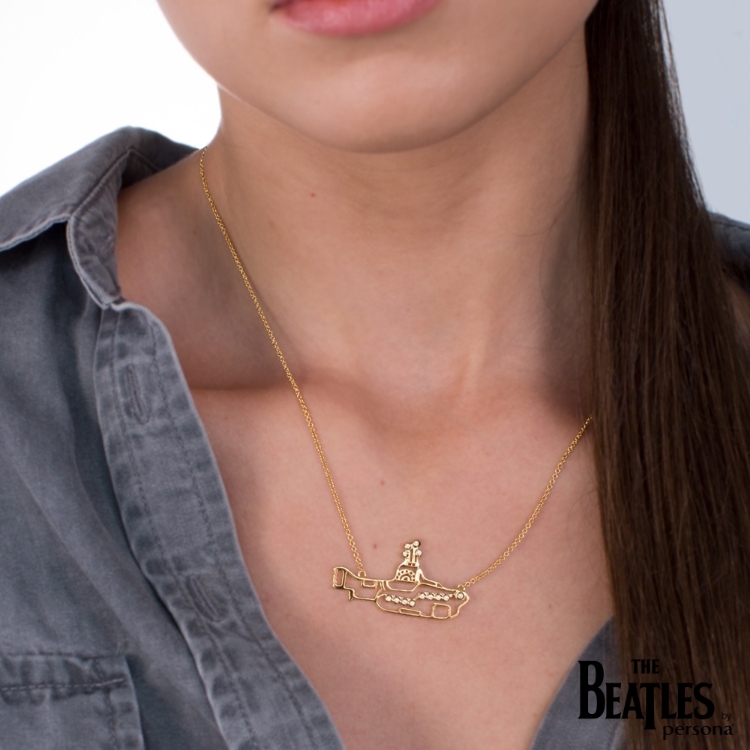 Picture of Beatles Jewelry: Beatles Necklace - Yellow Submarine