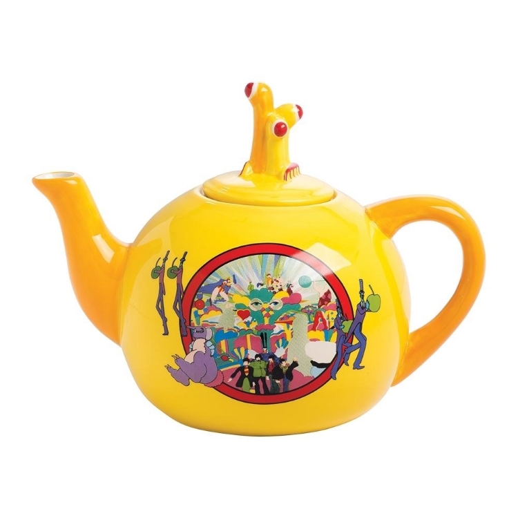 Picture of Beatles Tea Pot: The Beatles Yellow Submarine Ceramic Teapot