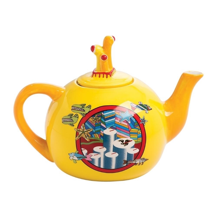 Picture of Beatles Tea Pot: The Beatles Yellow Submarine Ceramic Teapot