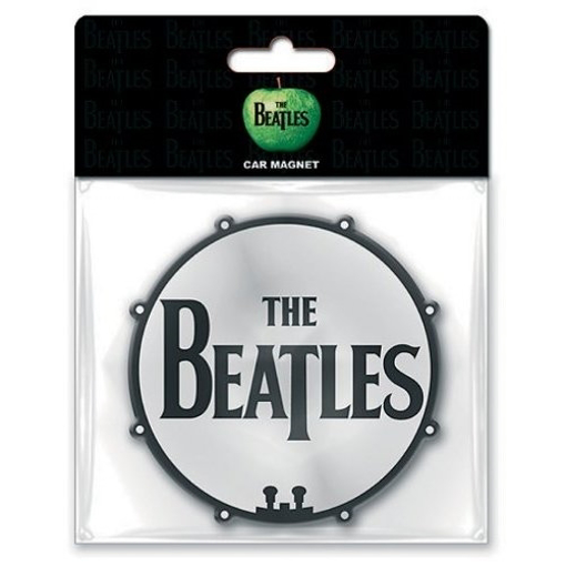 Beatles Rubber Car Magnet: Drum head -Beatles Fab Four Store ...