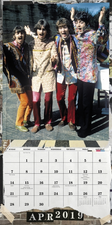 Picture of Beatles Calendar: 2019 Collector's Edition Abbey Road