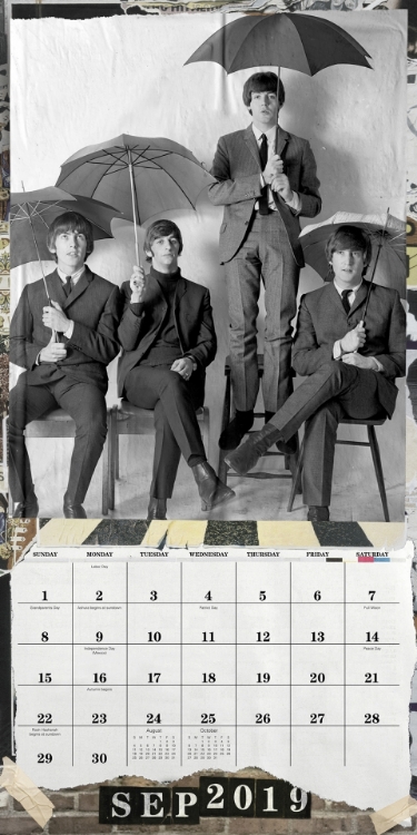 Picture of Beatles Calendar: 2019 Collector's Edition Abbey Road