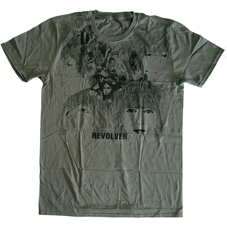 Picture of Beatles Adult T-Shirt: Beatles Revolver Dark Grey