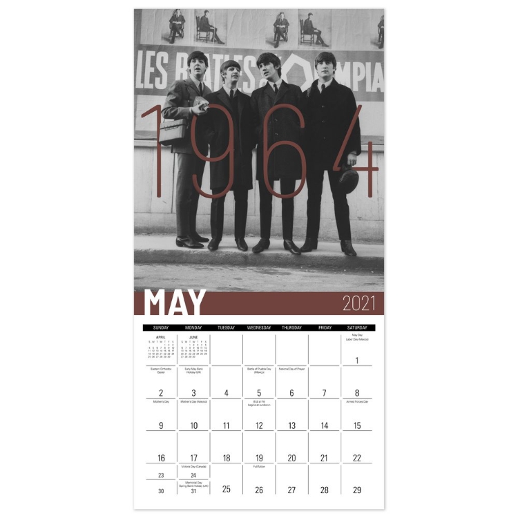 Picture of Beatles Calendar: 2021 Mini Calendar