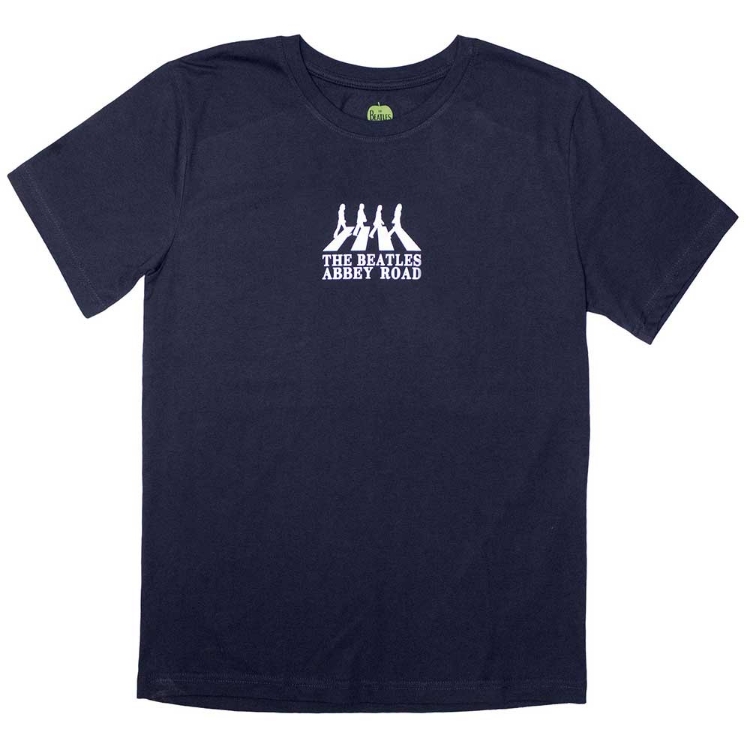 Picture of Beatles Adult T-Shirt:  Abbey Road The Beatles Mini Logo Tees