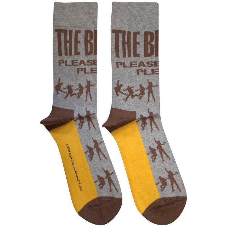 Picture of Beatles Socks: The Beatles Unisex Socks - Please Please Me Silhouettes