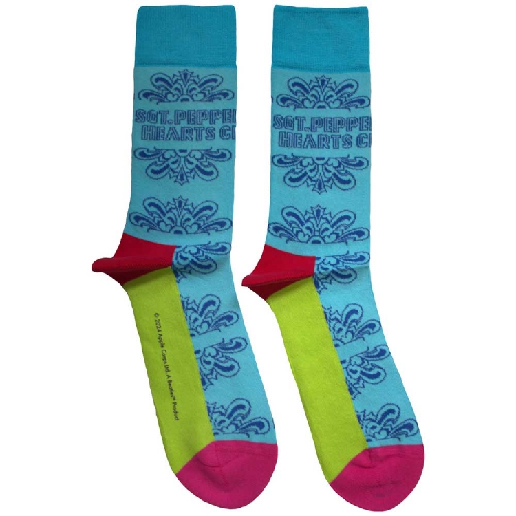 Picture of Beatles Socks: The Beatles Unisex Socks - Sgt Pepper Text Outlines