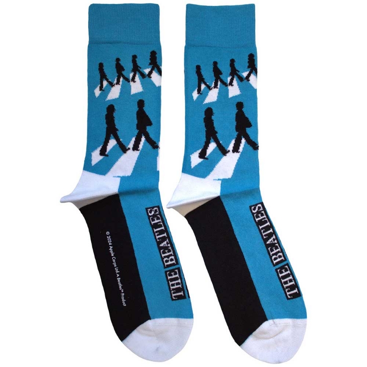 Picture of Beatles Socks: The Beatles Unisex Socks - Abbey Road Silhouettes