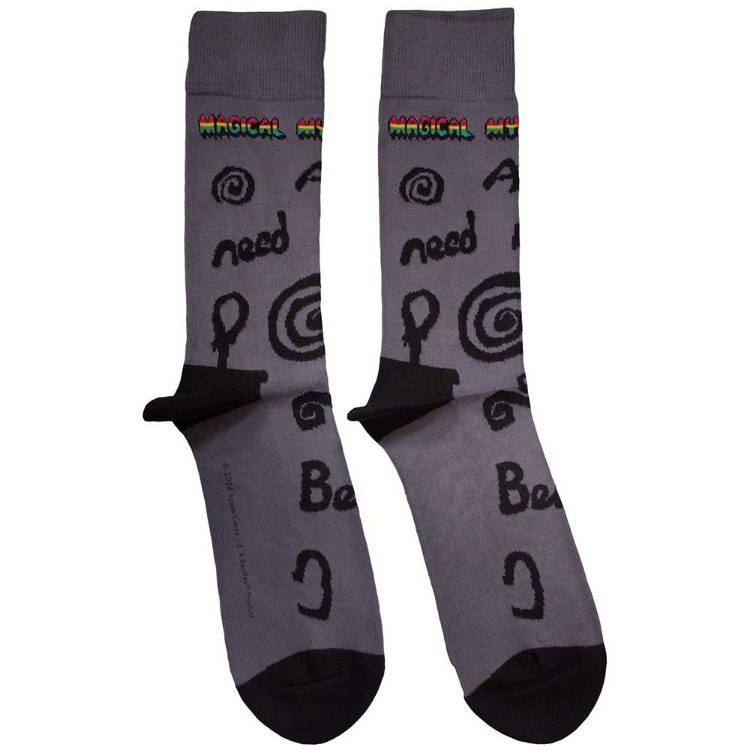 Picture of Beatles Socks: The Beatles Unisex Socks - Magical Mystery Tour All You Need Is Love