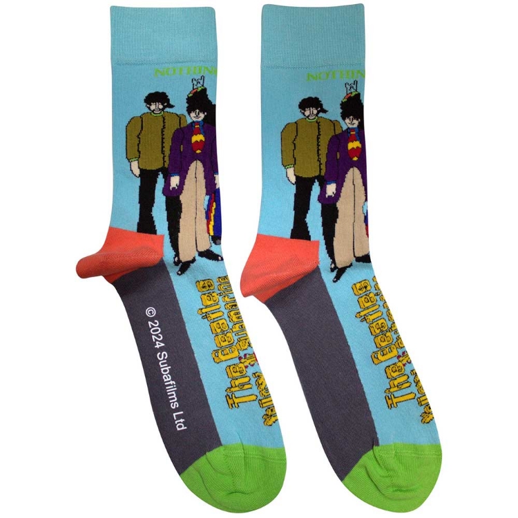 Picture of Beatles Socks: The Beatles Unisex Socks - Sub & Band