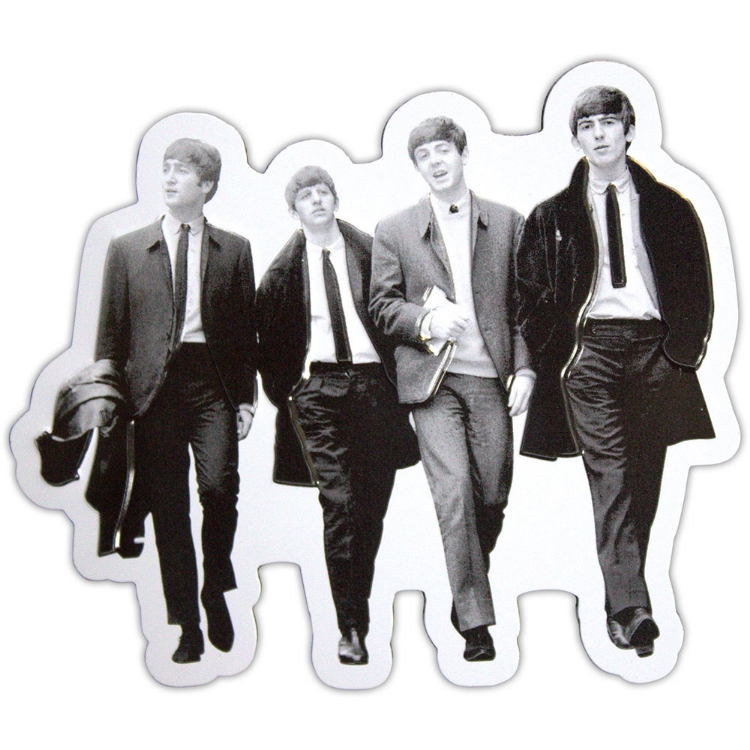 Picture of Beatles Fridge Magnet: Walking In London