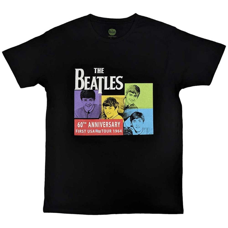 Picture of Beatles Adult T-Shirt: Beatles 1964 USA