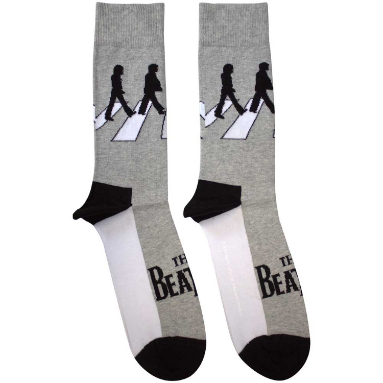 Picture of Beatles Socks: The Beatles Unisex Socks -Abbey Road Silhouettes